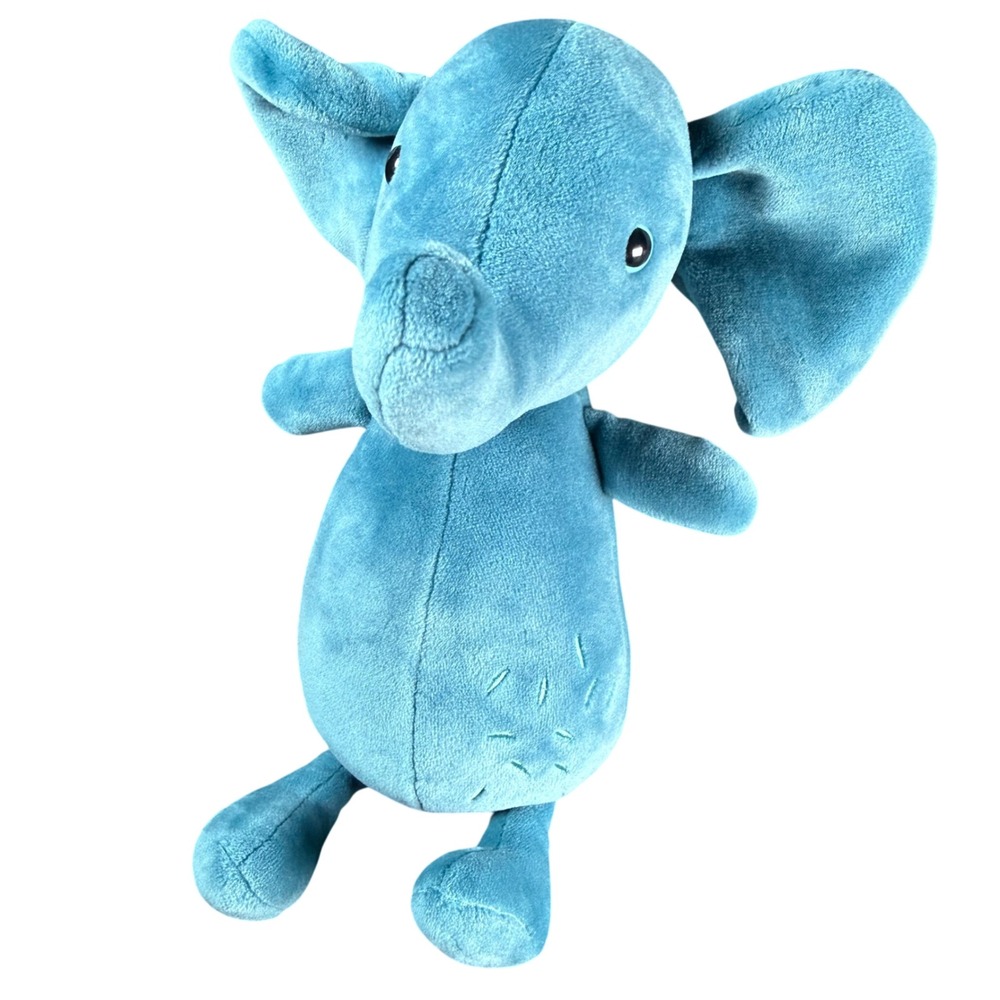 Jellycat Woodletot Blue Elephant Plush Blue Soft Stuffed Animal Toy Nursery